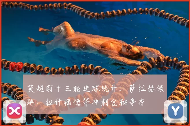 英超前十三轮进球统计:萨拉赫领跑,拉什福德等冲刺金靴争夺