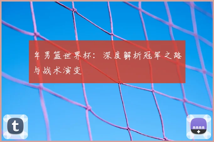 年男篮世界杯：深度解析冠军之路与战术演变